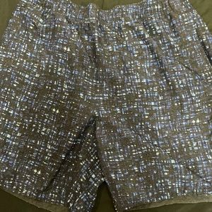 Blue Plaid 7” Rhone Guru Shorts
